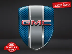 GMC Personalized Car Emblems Edition Professional Modern